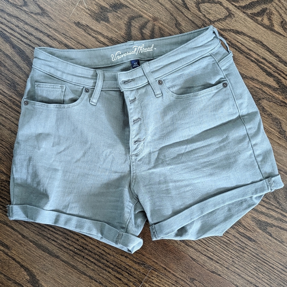 Universal Thread High-Rise Midi Shorts